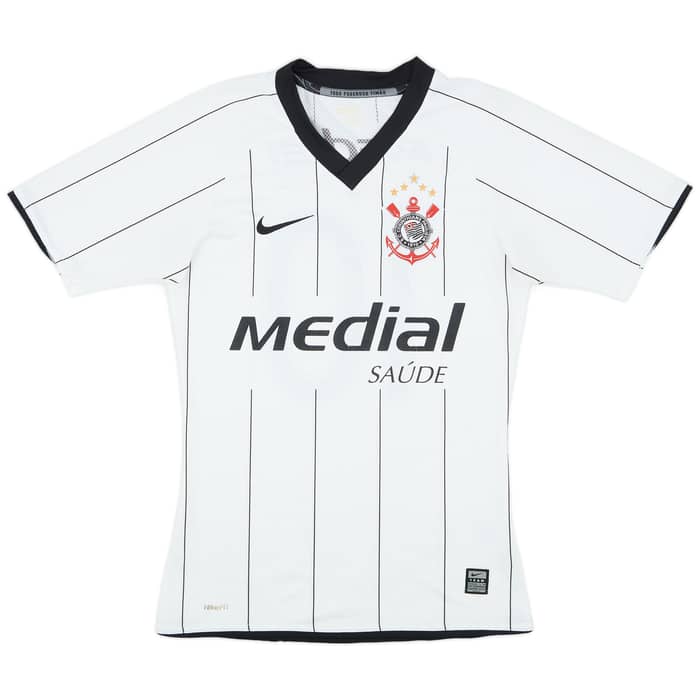 2008 Corinthians Home Shirt #10 - 7/10 - (S)