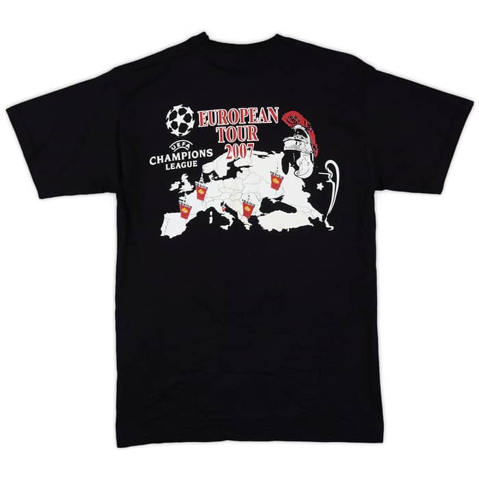 2006-07 Roma 'European Tour 2007' Fan Tee - 6/10 - (S)