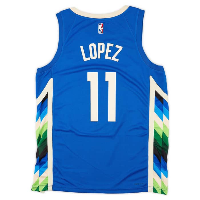 2022-23 Milwaukee Bucks Lopez #11 Nike Swingman Jersey (Alternate) L - W/Tags