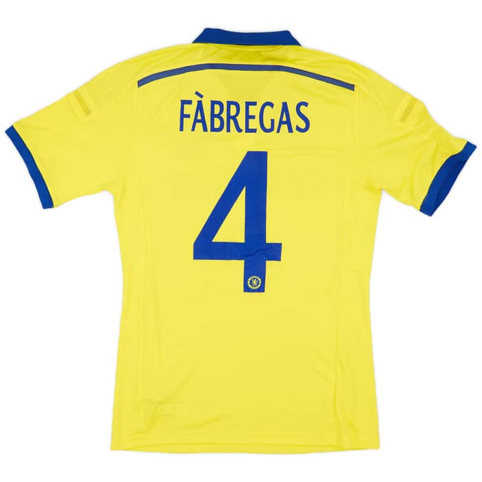 2014-15 Chelsea Player Issue Champions League Away Shirt Fabregas #4