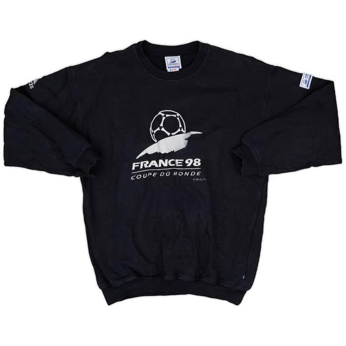 1998 France adidas 'Coupe du Monde' Sweat Top - 8/10 - (M)