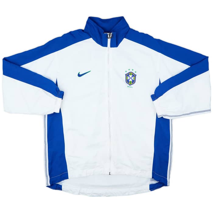 1998-00 Brazil Nike Track Jacket - 7/10 - (S)