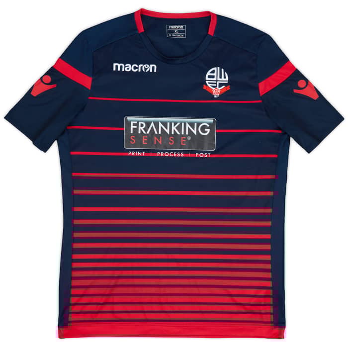 2018-19 Bolton Macron Training Shirt - 8/10 - (XL)