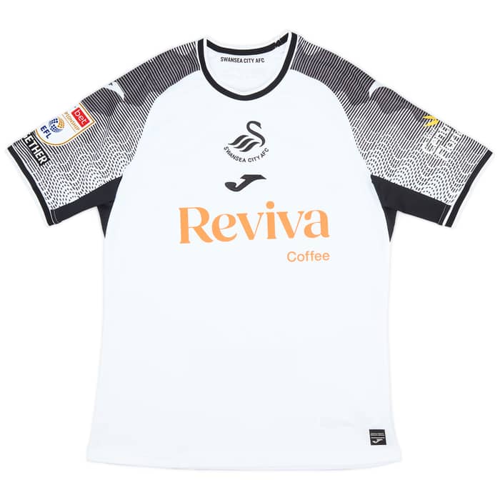 2023-24 Swansea Match Issue Home Shirt Allen #7