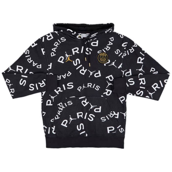 2020-21 Paris Saint-Germain Jordan Hooded Sweat Top - 7/10 - (S)