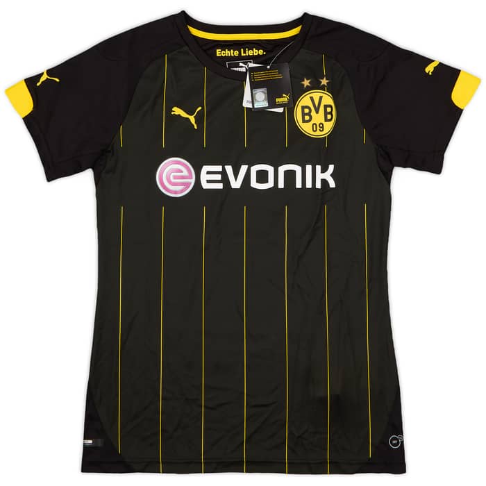 2014-16 Borussia Dortmund Away Shirt Leitner #14 (Women's S)