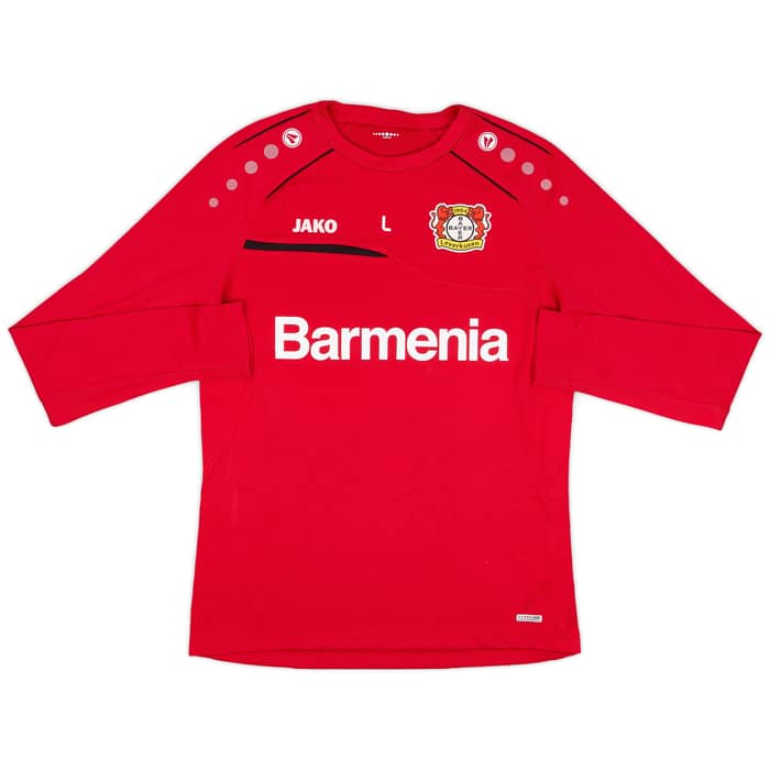 2019-20 Bayer Leverkusen Jako Staff Issue Sweat Top - 8/10 - (L)