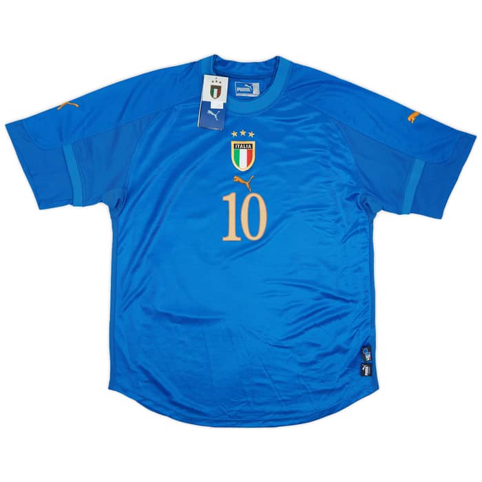 2004-06 Italy Home Shirt Totti #10 (XL)
