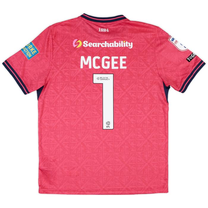 2024-25 Tranmere Match Issue GK Shirt McGee #1