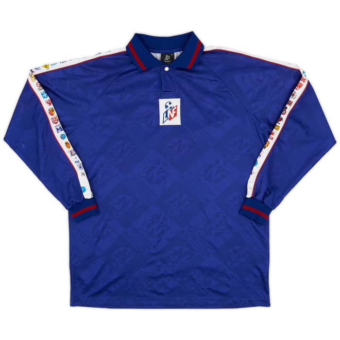 1998-99 LNF Championnat D1-D2 National Football League L/S Shirt - 8/10 - (XL)