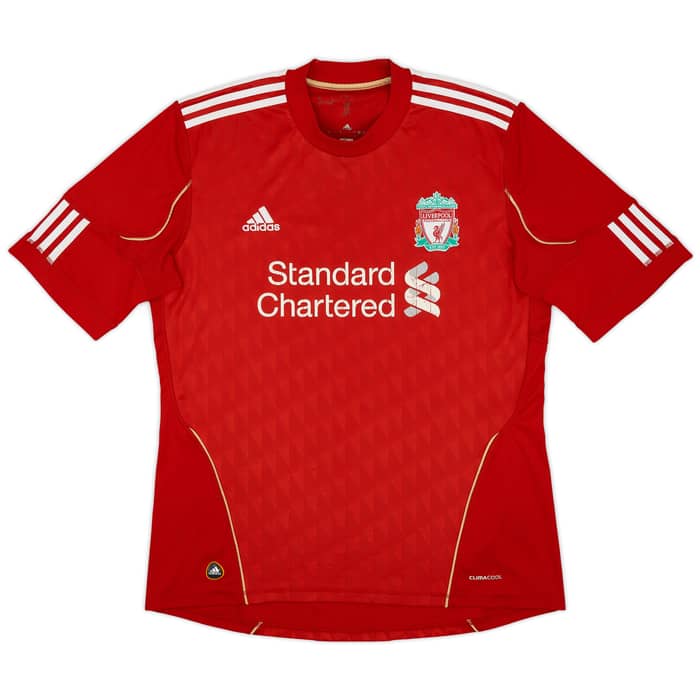 2010-12 Liverpool Home Shirt Suarez #7 - 7/10 - (L)