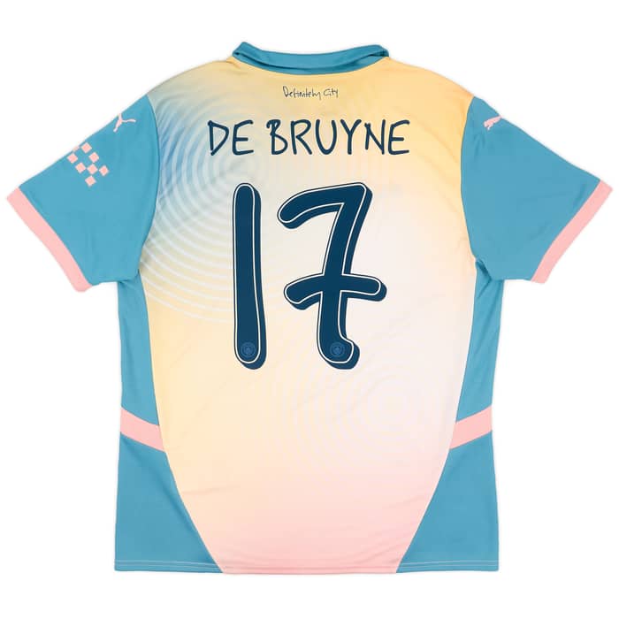 2024-25 Manchester City Fourth Shirt De Bruyne #17