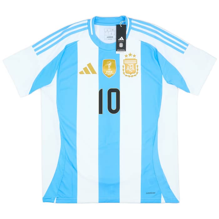 2024-25 Argentina Home Shirt Messi #10