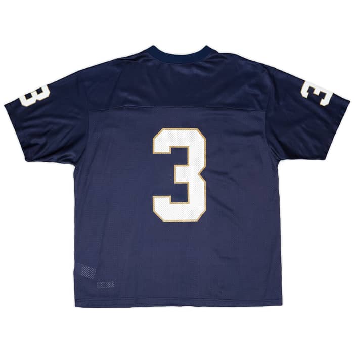 2004-06 Notre Dame Fighting Irish Walker #3 adidas Home Jersey - 9/10 - (XXL)