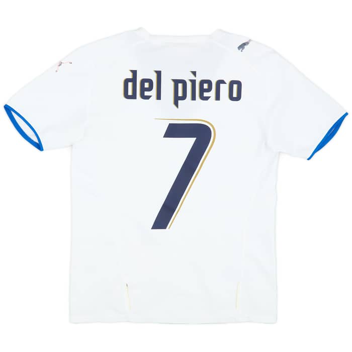 2006 Italy Away Shirt Del Piero #7 - 6/10 - (M)