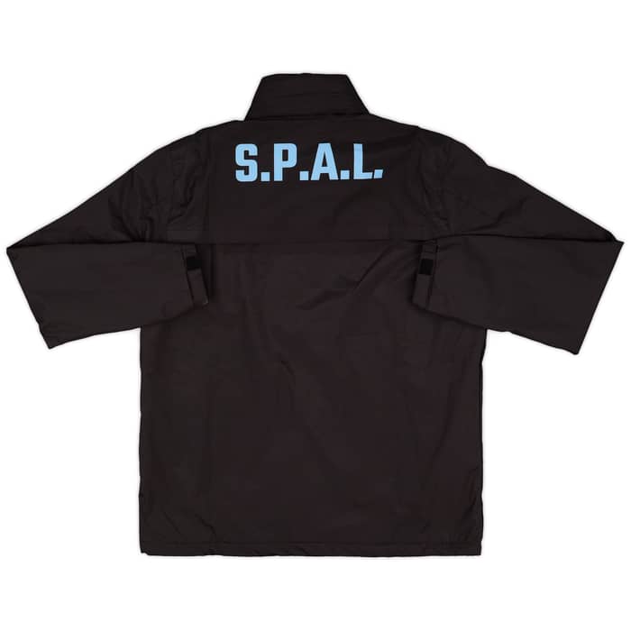 2017-18 SPAL Macron Hooded Rain Jacket - 9/10 - (XL)