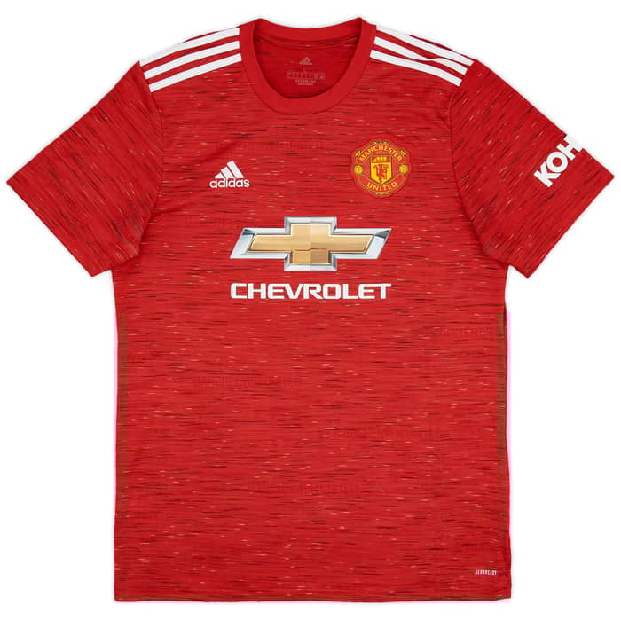 2020-21 Manchester United Home Shirt B.Fernandes #18 - 6/10 - (L)