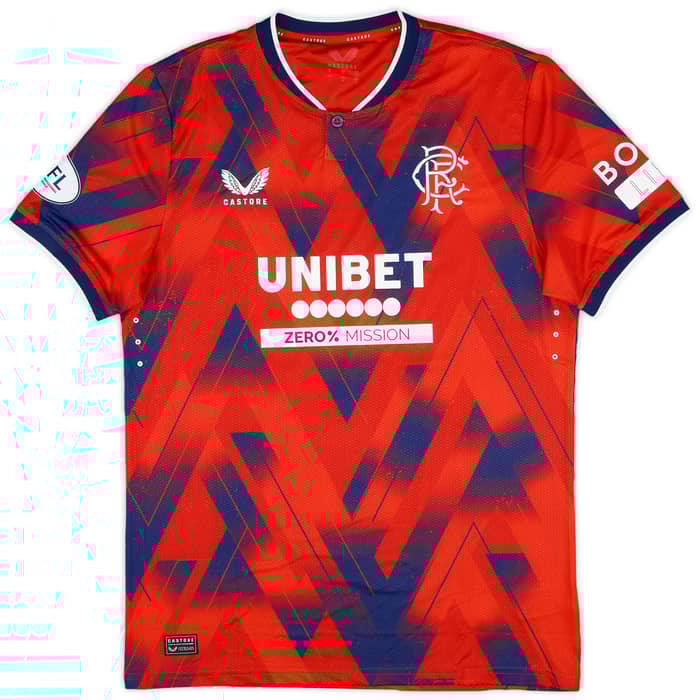 2023-24 Rangers Match Issue Fourth Shirt Sterling #21