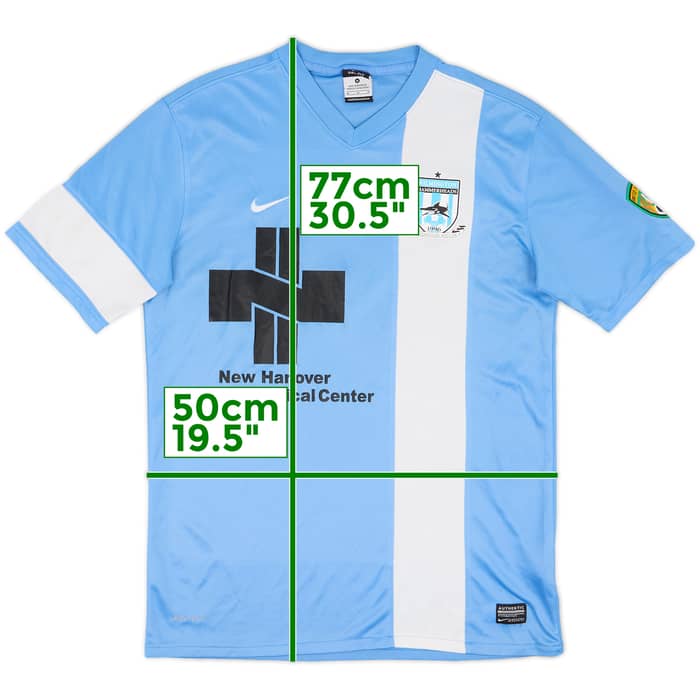 2013 Wilmington Hammerheads Home Shirt - 7/10 - (M)