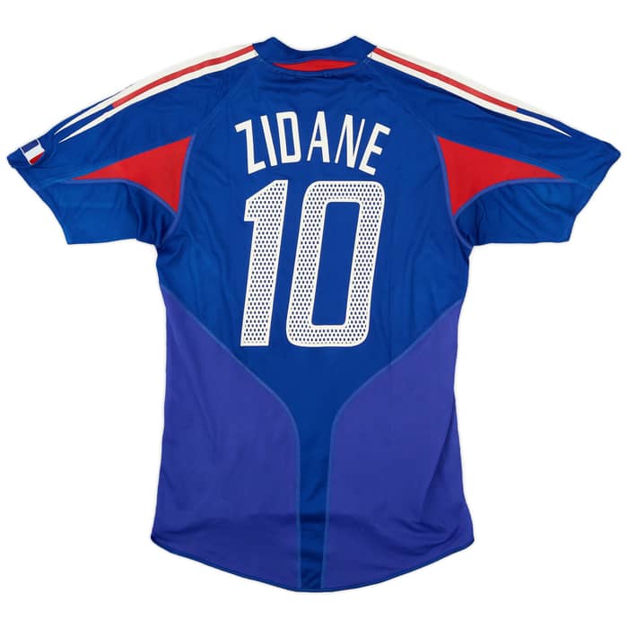 2004-06 France Home Shirt Zidane #10 - 5/10 - (S)