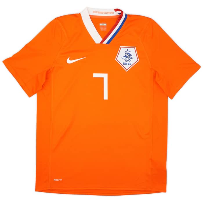 2008-10 Netherlands Home Shirt V.Persie #7