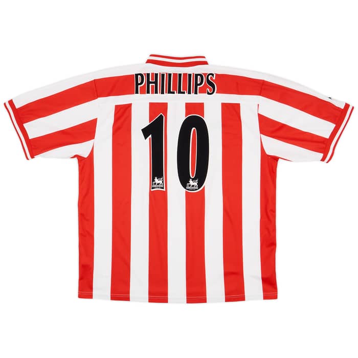 1999-00 Sunderland Home Shirt Phillips #10 - 7/10 - (XXL)