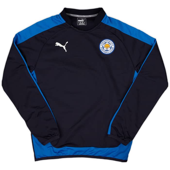 2017-18 Leicester Puma Sweat Top - 8/10 - (S)