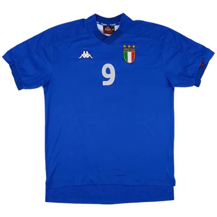 1998-99 Italy Home Shirt #9 - 6/10 - (XL)