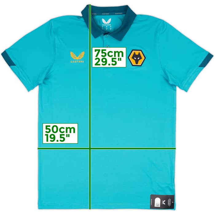 2023-24 Wolves Castore Polo Shirt (M)