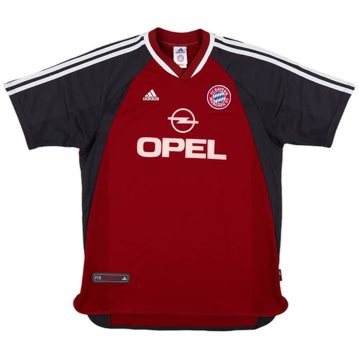 2001-02 Bayern Munich Home Shirt Jancker #19 - 8/10 - (XL.Boys)