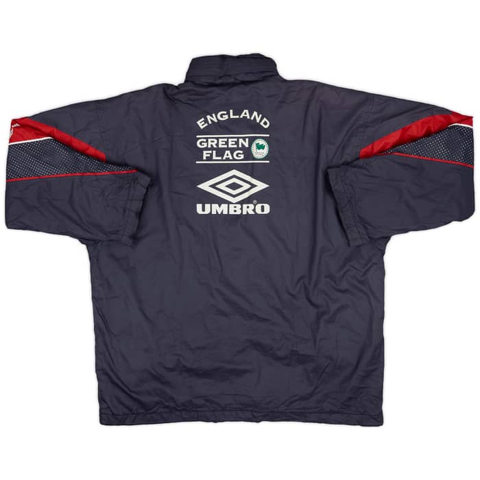 1998-00 England Umbro Padded Bench Coat - 8/10 - (L)
