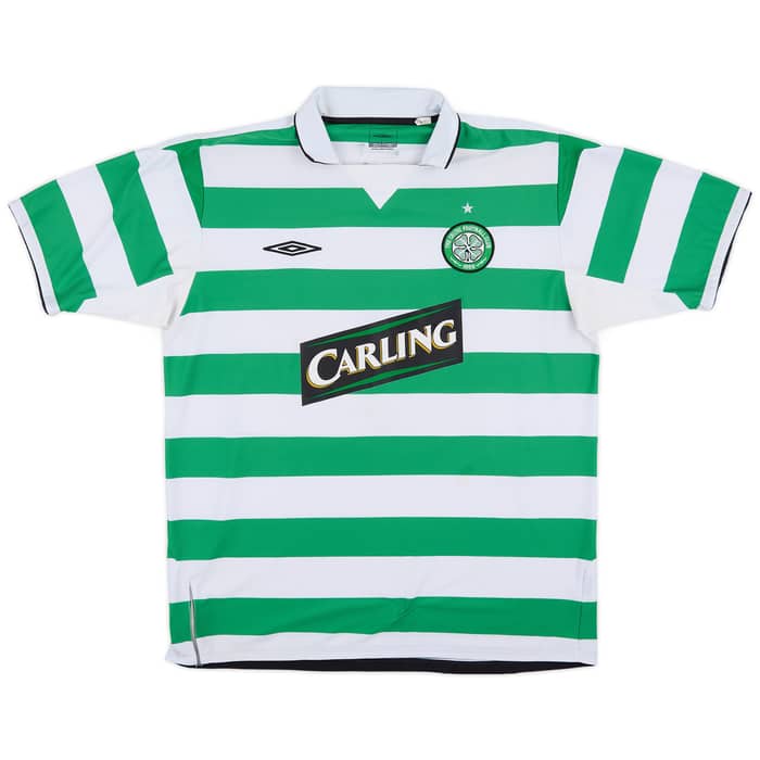 2004-05 Celtic Home Shirt Petrov #19 - 7/10 - (XL)