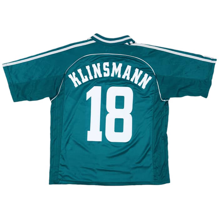 1998-00 Germany Away Shirt Klinsmann #18 - 8/10 - (M)
