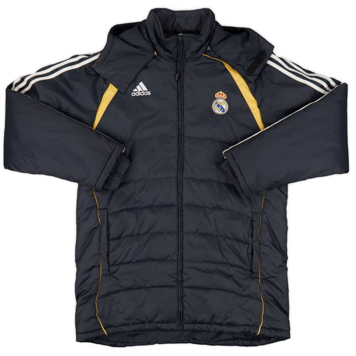 2006-07 Real Madrid adidas Padded Bench Coat - 5/10 - (M/L)