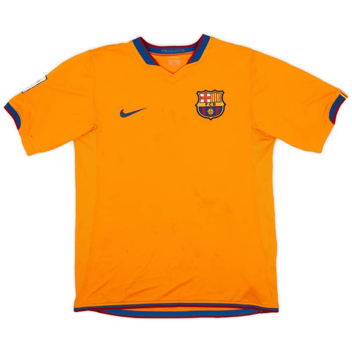 2006-08 Barcelona Away Shirt Messi #19 - 5/10 - (S)