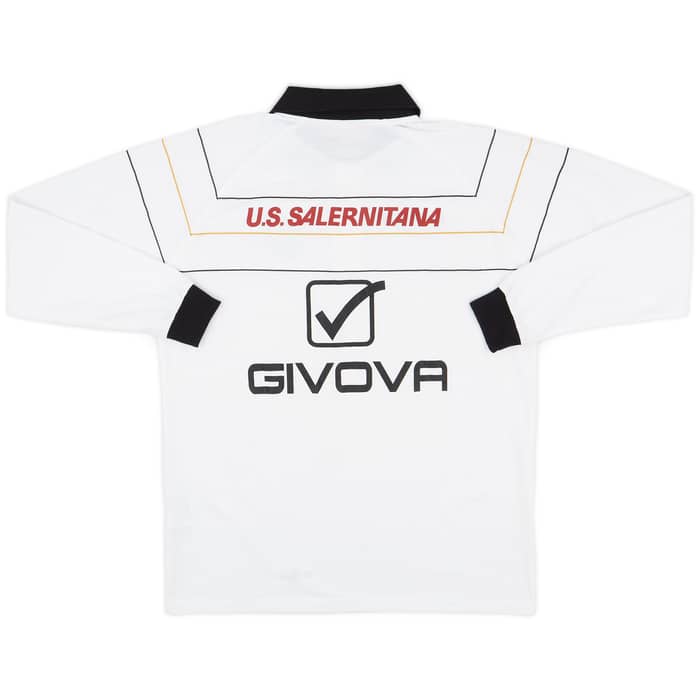 2014-15 Salernitana Givova Polo L/S Shirt - 9/10 - (L)