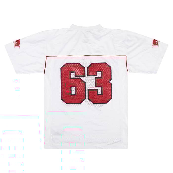 2009 Arkansas Razorbacks Pearce #63 adidas Jersey (Away) M