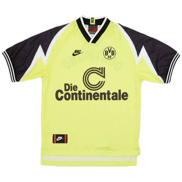 1995-96 Borussia Dortmund Home Shirt - 7/10 - (S)