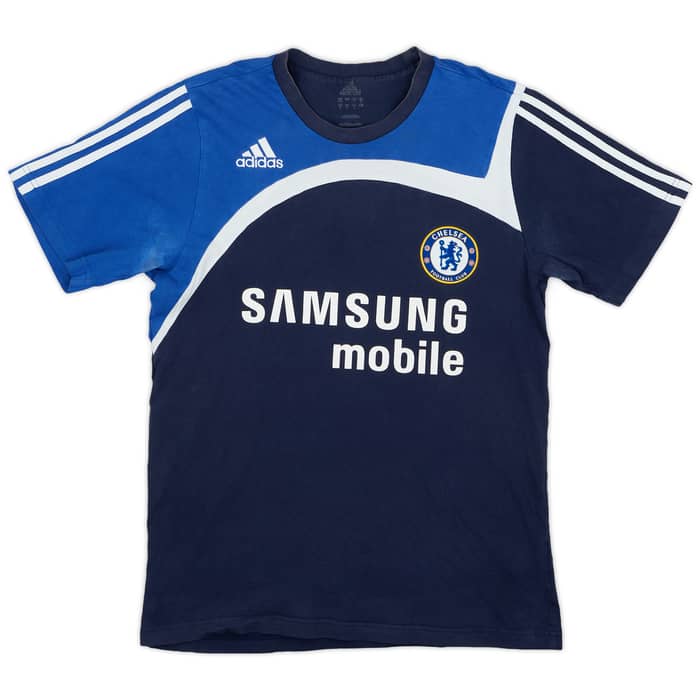 2007-08 Chelsea adidas Cotton Tee - 6/10 - (S)