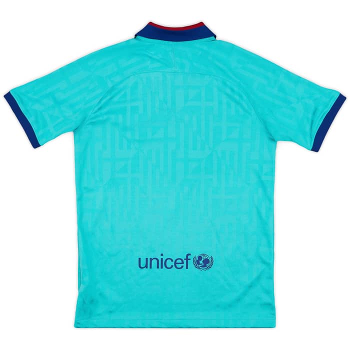 2019-20 Barcelona Third CL Shirt - 9/10 - (L.Boys)
