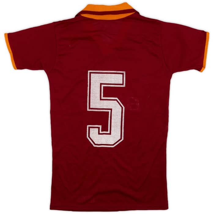 1983-84 Roma Home Shirt #5 - 6/10 - (L.Boys)
