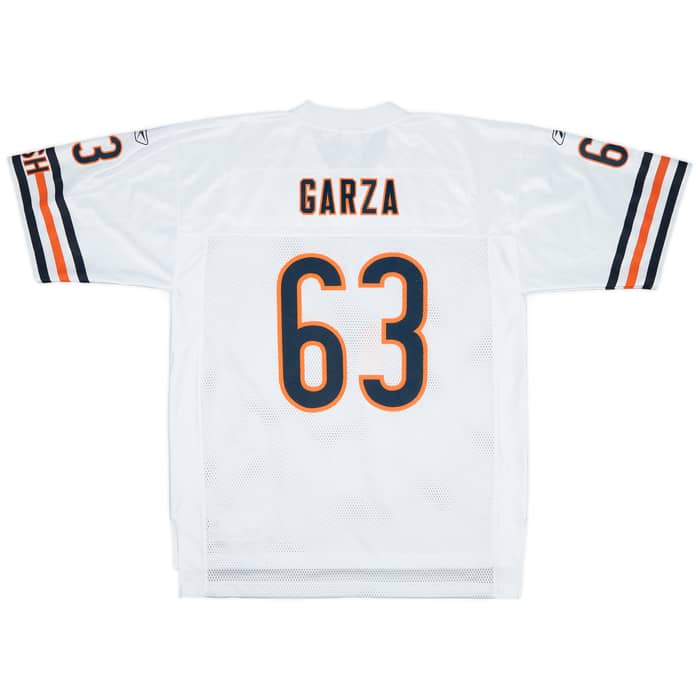 2007 Chicago Bears Garza #63 Reebok On Field Away Jersey - 9/10 - (L)