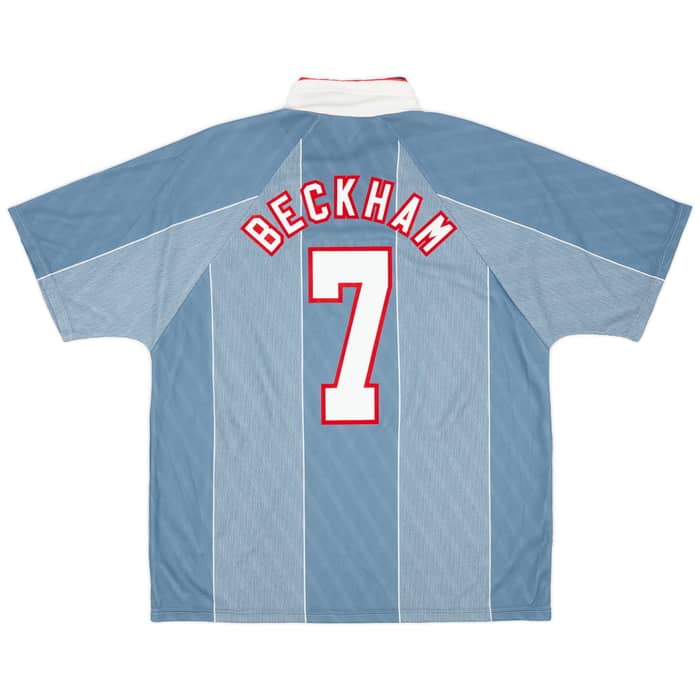 1996-97 England Away Shirt Shearer #9 - 8/10 - (XL)
