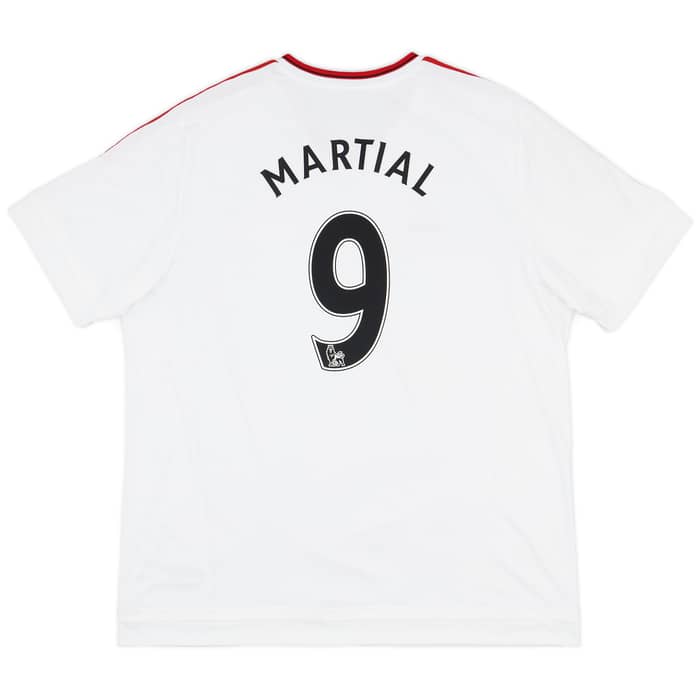 2015-16 Manchester United Away Shirt Martial #9 - 10/10 - (XXL)