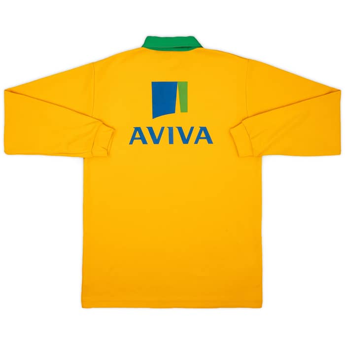 2010-11 Norwich City Xara Polo L/S Shirt - 8/10 - (M)