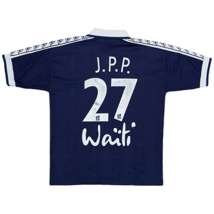 1996-97 Bordeaux Home Shirt J.P.P. #27 - 5/10 - (M)
