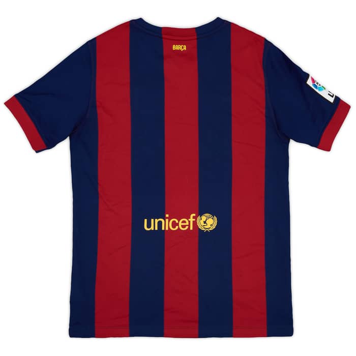 2014-15 Barcelona Home Shirt - 6/10 - (XL.Boys)