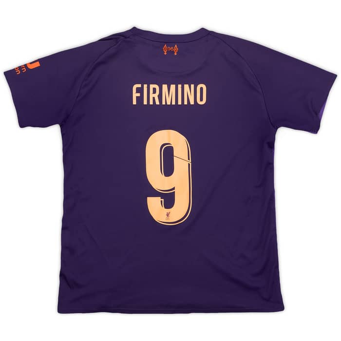 2018-19 Liverpool Away Shirt Firmino #9 - 8/10 - (6-7 Years)