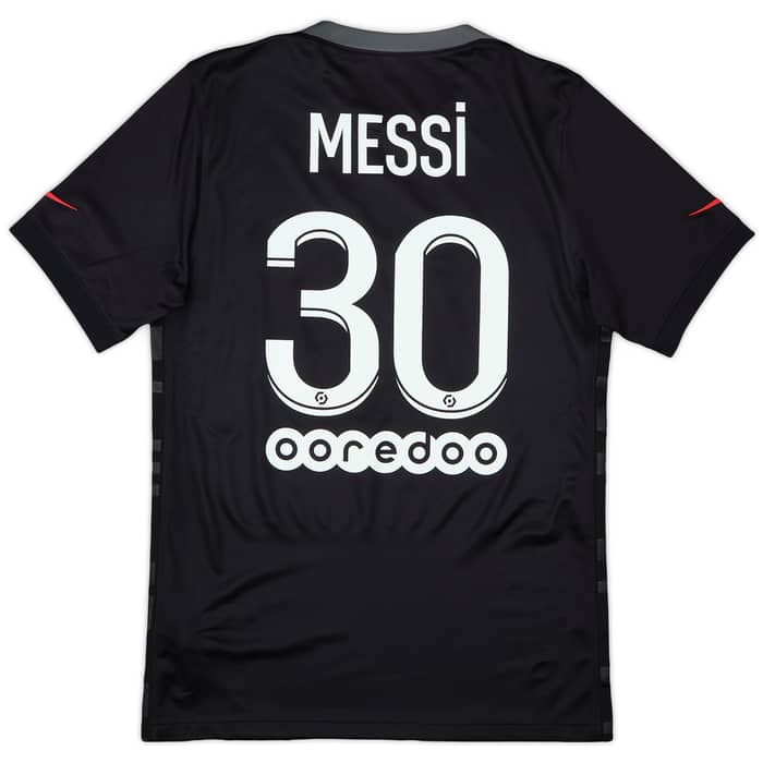2021-22 Paris Saint-Germain Third Shirt Messi #30 - 9/10 - (S)
