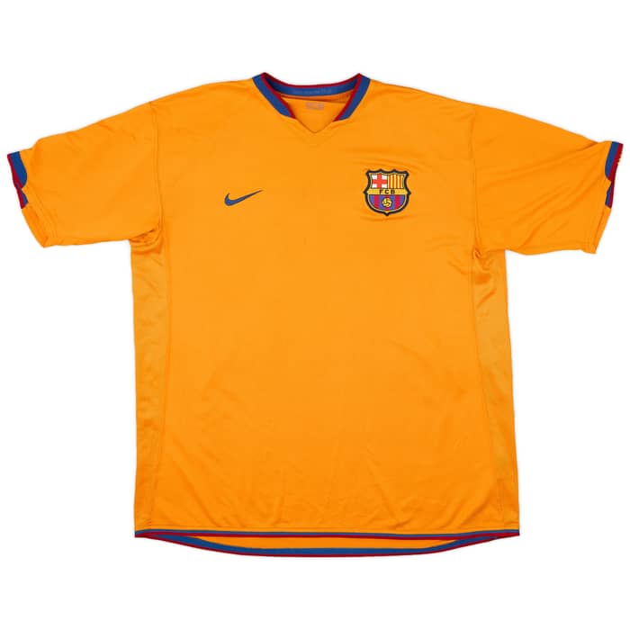 2006-08 Barcelona Away Shirt Messi #19 - 6/10 - (XL)
